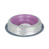 Comedouro inox premium rosa 850ml para cães germanhart Comedouro inox premium rosa 850ml para cães germanhart