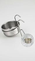 Comedouro Inox Suspenso Grade 300ml Comedouro Inox Suspenso Grade 300ml