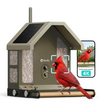 Comedouro Inteligente para Pássaros Birdfy com Câmera 4K UHD e Energia Solar Comedouro Inteligente para Pássaros Birdfy com Câmera 4K UHD e Energia Solar