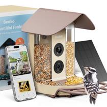 Comedouro Inteligente para Pássaros Kiwibit com Câmera 4K, Energia Solar e IA Comedouro Inteligente para Pássaros Kiwibit com Câmera 4K, Energia Solar e IA