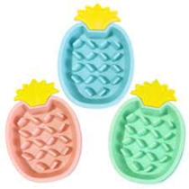 Comedouro interativo para cães e gatos em formato de abacaxi Comedouro interativo para cães e gatos em formato de abacaxi