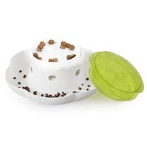 Comedouro Interativo para Cães Gatos Brinquedo Treinamento Recompensa