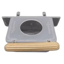 Comedouro Lateral 1 Furo e Poleiro - Gancho Curto - Cristal Comedouro Lateral 1 Furo e Poleiro - Gancho Curto - Cristal