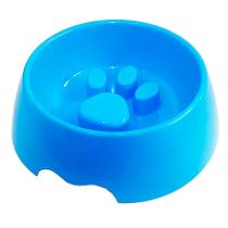 Comedouro Lento Alimentador Cão Feeder Pet Cachorro Prato - Azul - Luthi Comércio de Presentes