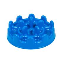 Comedouro Lento e Funcional Pet Games PetFit Azul para Cães e Gatos - 27cm de Diâmetro Comedouro Lento e Funcional Pet Games PetFit Azul para Cães e Gatos - 27cm de Diâmetro