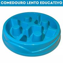 Comedouro Lento Educativo Para Cães Anti Stress Comedouro Lento Educativo Para Cães Anti Stress
