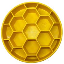 Comedouro Lento Honeycomb eBowl SodaPup Para Cachorro - Amarelo