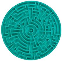 Comedouro Lento Labirinto Pet Games M Verde