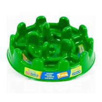 Comedouro Lento Mini PetFit Pet Games Verde Cães e Gatos