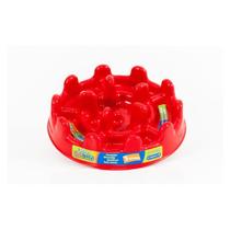 Comedouro Lento Mini PetFit Pet Games vermelho Cães e Gatos Comedouro Lento Mini PetFit Pet Games vermelho Cães e Gatos