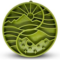 Comedouro Lento Yin Yang eTray Alimentador de Enriquecimento Para Caes e Gatos - VERDE