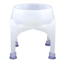 Comedouro Lilopety Kit Super- Suporte Color M - Preto c/ base Preto