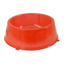 Comedouro Lilopety Patinhas Vermelho para Cães 1 Litro