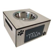 Comedouro Lousa Individual Para Cães e Gatos Hello Pet Tokai Comedouro Lousa Individual Para Cães e Gatos Hello Pet Tokai