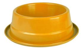 Comedouro Ou Bebedouro Anti Formiga Amarelo 1200ml Pet Au