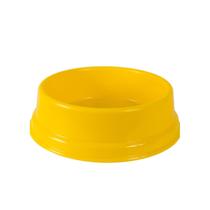 Comedouro Ou Bebedouro Cães Amarelo 2700Ml Pet Au Jel Plast