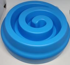 Comedouro p/ Cães Ou Gatos Lento Funcional 2 Em 1 - Azul Comedouro p/ Cães Ou Gatos Lento Funcional 2 Em 1 - Azul
