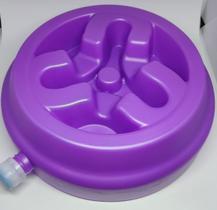 Comedouro p/ Cães Ou Gatos Lento Funcional 2 Em 1 - Lilás Comedouro p/ Cães Ou Gatos Lento Funcional 2 Em 1 - Lilás