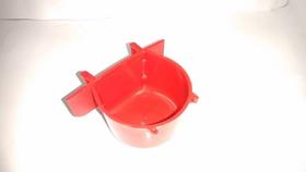 Comedouro Papagaio com Gancho - Diversas cores - Amarelo