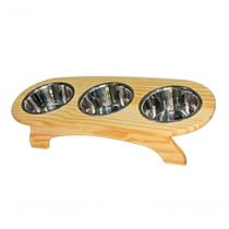 Comedouro Para Cães Triplo M. Comedouro Para Cães Triplo M.