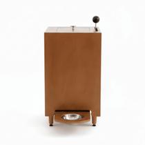 Comedouro para Gato e Cão com Dispenser de Ração 15kg Tigela Inox Elevada 10cm