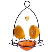 Comedouro para Pássaros FORUP Oriole Laranja 19x19x27 cm Comedouro para Pássaros FORUP Oriole Laranja 19x19x27 cm