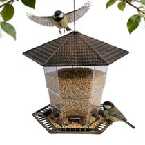 Comedouro para Pássaros FUNPENY Suspenso para Área Externa com Capacidade de 3,9 kg