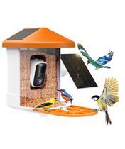 Comedouro para Pássaros HARYMOR com Câmera IA e Painel Solar 2L Comedouro para Pássaros HARYMOR com Câmera IA e Painel Solar 2L