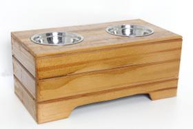 Comedouro Pet HG - modelo 2 - grande duplo