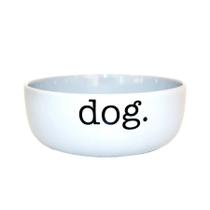 Comedouro Pet Injet Cerâmica Dog Branco para Cães - 190ml Comedouro Pet Injet Cerâmica Dog Branco para Cães - 190ml