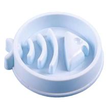 Comedouro pet lento p gato fish azul jambo gatos interativo Comedouro pet lento p gato fish azul jambo gatos interativo