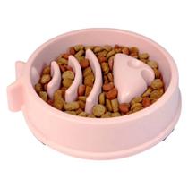 Comedouro pet lento para gato fish rosa jambo gatos Comedouro pet lento para gato fish rosa jambo gatos
