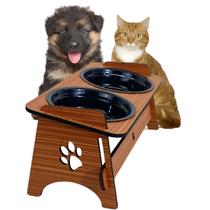 Comedouro Pet Suspenso Para Gato e Cachorro