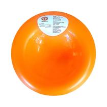 Comedouro Plano Para Gatos United Pets Kitty Laranja 120Ml