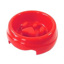 Comedouro Plastico Coma Melhor Vermelho