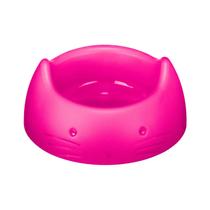 Comedouro Plástico para Gatos Plástico Pet Rosa 200ml - Sanremo Comedouro Plástico para Gatos Plástico Pet Rosa 200ml - Sanremo