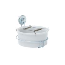 Comedouro Porcelana N4 Com Suporte E Grade Para Aves Kakatoo