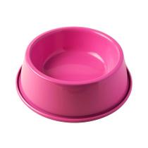 Comedouro Royale Leve Rosa para Cães - Tamanho Pequeno