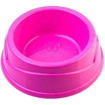 Comedouro Simples 300Ml Rosa