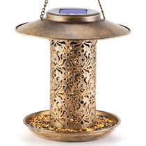 Comedouro Solar para Pássaros SWEETFULL em Metal para Área Externa com Capacidade de 1 kg Comedouro Solar para Pássaros SWEETFULL em Metal para Área Externa com Capacidade de 1 kg