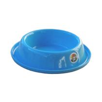 Comedouro Tigela Alumínio Azul Bebê para Cães e Gatos Vida Mansa - 700ml