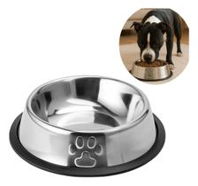 Comedouro Tigela Bebedouro Inox 200 ML Base Borracha antiderrapante Cão Gato Cachorro Comedouro Tigela Bebedouro Inox 200 ML Base Borracha antiderrapante Cão Gato Cachorro