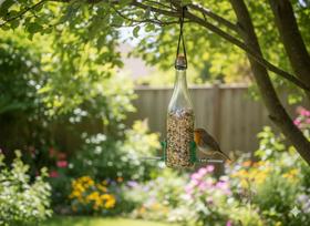 Comedouro Tratador Pássaros Livres. Comedouro Tratador Pássaros Livres.