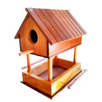 Comedouro Tratador Pássaros Livres Casinha De Passarinho C/Ninho Comedouro Tratador Pássaros Livres Casinha De Passarinho C/Ninho