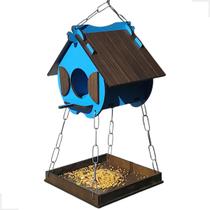 Comedouro Tratador Pássaros Livres Casinha De Passarinho Mdf Comedouro Tratador Pássaros Livres Casinha De Passarinho Mdf
