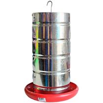 Comedouro Tubular Para Frango Galinha Granja Aves Avipet 10K