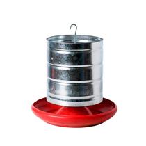 Comedouro Tubular Para Galinha E Pintinho 4 Kg Chapa Montado Fuzil