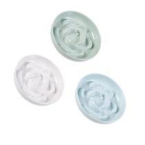 Comedouros lentos para gatos PTOBER, kit com 3 tigelas de melamina, 16 cm