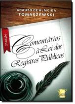 Comentário a Lei dos Registros Públicos