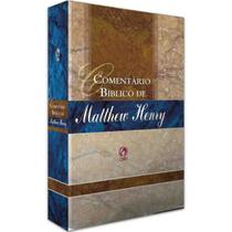 Comentário Bíblico Matthew Henry Capa Dura Volume Único